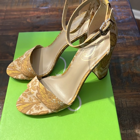 Women Sam Edelman Yaro, Tumeric Heel size 7 1/2 (24.5cm) - Picture 3 of 8